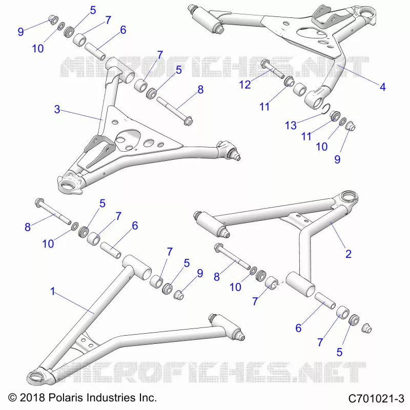 SOSPENSIONI ANTERIORI CONTROL ARMS