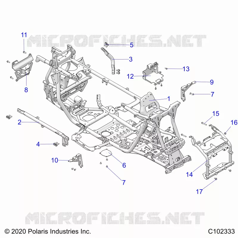 CHASSIS, MAIN TELAIO