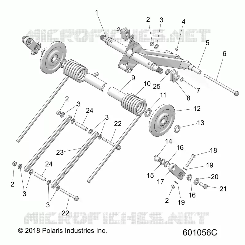 SUSPENSION, POSTERIORE COPPIA ARM