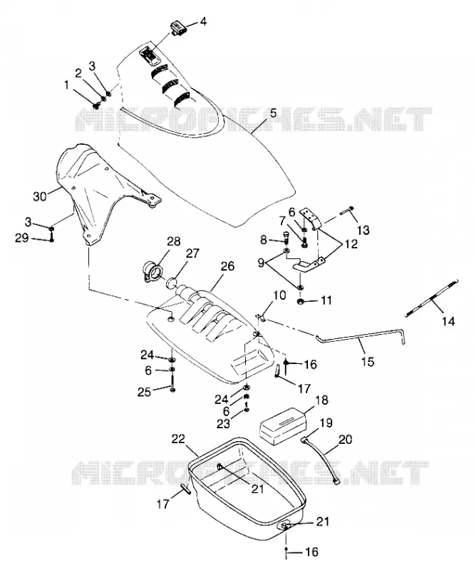 FRONT VANO SL 780 B974088 and Intl. SL 780 I974088 (4940924092A008)
