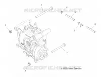 TRASMISSIONE, GEARCASE MOUNTING, REAR