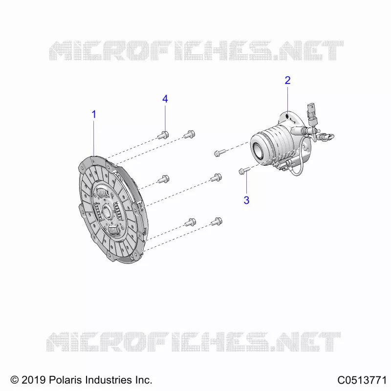 TRASMISSIONE, CLUTCH ASM. AUTO