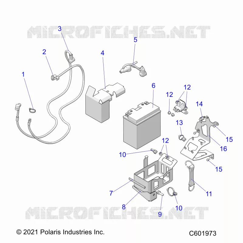 ELETTRICO, E.S. BATTERY/BOX AND CABLES