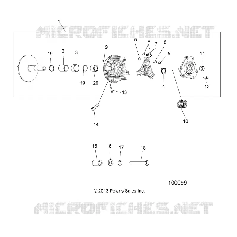TRASMISSIONE, EBS PRIMARY CLUTCH
