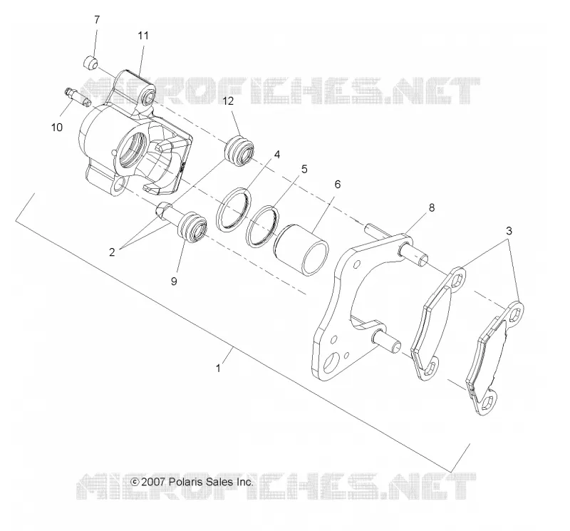 FRENO ANTERIORE CALIPER