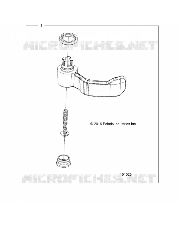 CONTROLS, ACCELERATORE DI MONTAGGIO, THROTTLE LEVER KIT
