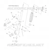 SUSPENSION, ANTERIORE MONTANTE
