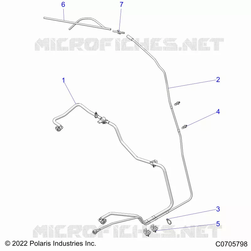SISTEMA DI ALIMENTAZIONE CARBURANTE, LINES, STD.