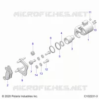 BRAKES, PINZA POSTERIORE