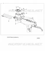 FRENO ANTERIORE BRAKE LEVER AND MASTER CYLINDER