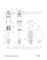 SUSPENSION, SHOCK ANTERIORE TRACK (7044404)