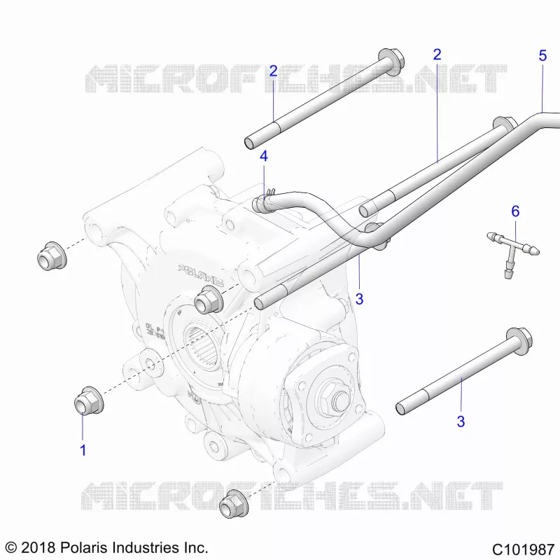 DRIVE TRAIN, SCATOLA INGRANAGGI MONTAGGIO, REAR
