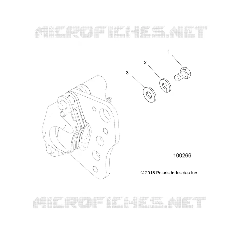 FRENO ANTERIORE CALIPER MOUNTING