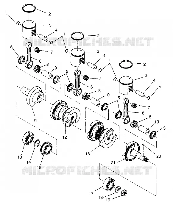 PISTONEEE   ALBERO MOTORE XLT SPECIAL (XTRA) 0946767 (4927112711034A)