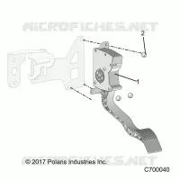 ENGINE, ACCELERATORE PEDALE