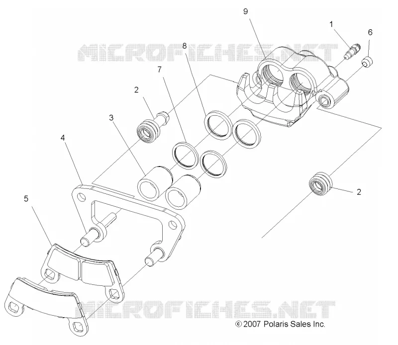 FRENO ANTERIORE CALIPER