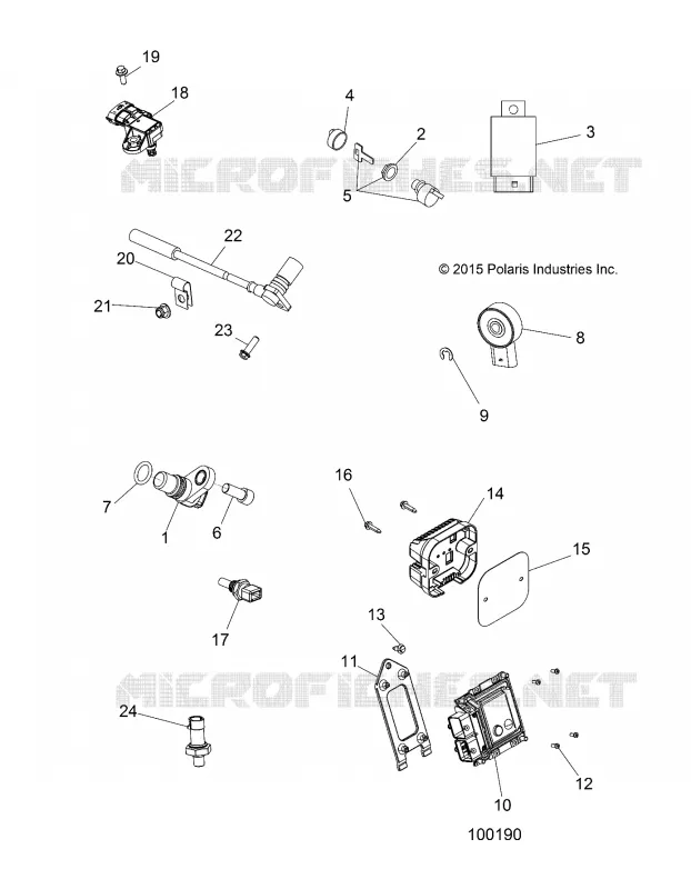ELETTRICO, SWITCHES, SENSORS AND ECM MODULES