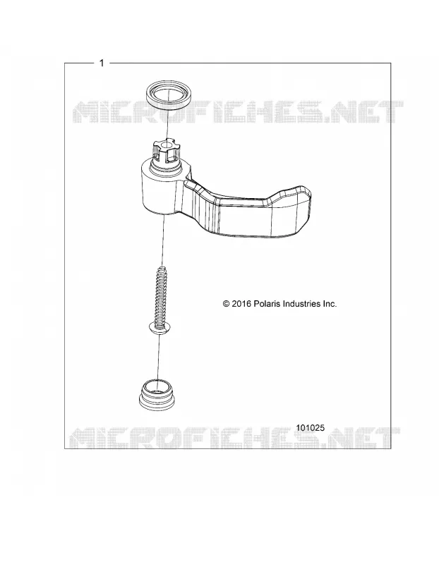 CONTROLS, ACCELERATORE DI MONTAGGIO, THROTTLE LEVER KIT