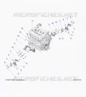 MOTORE, MOUNTING & LONG BLOCK