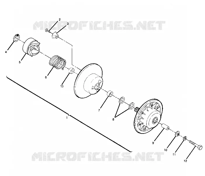 FRIZIONE DRIVEN ASSEMBLY (4916331633024A)