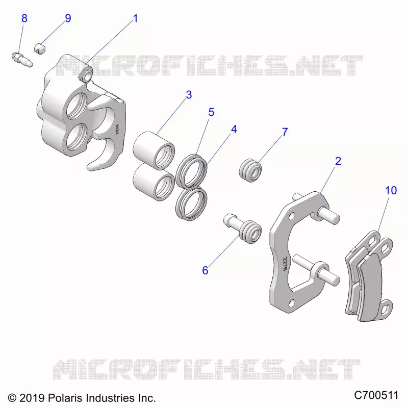 BRAKES, PINZA POSTERIORE