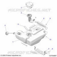 SISTEMA DI ALIMENTAZIONE CARBURANTE, FUEL TANK