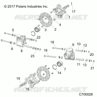 SUSPENSION, PORTAPACCHI POSTERIORE