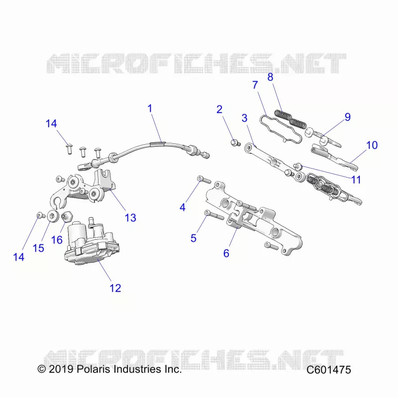 ENGINE, VALVOLA SCARICO ASM. AND ACTUATOR -S24TLP8RS (C601475)