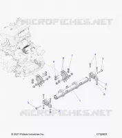 MOTORE, MOUNTING & LONG BLOCK
