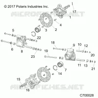SUSPENSION, PORTAPACCHI POSTERIORE