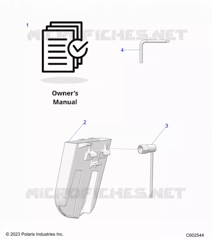 REFERENCES, TOOLS, BELT HOLDER, AND MANUALE DEL PROPRIETARIO