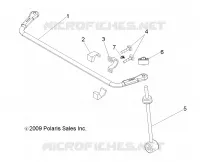 SUSPENSION, POSTERIORE STRUT STABILIZZATORE