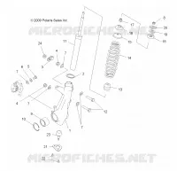 SUSPENSION, ANTERIORE MONTANTE