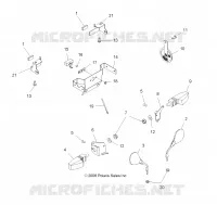 FRECCIA LAMPEGGIATORE / CLAXSON / SPECCHIETTO
