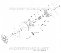 TRASMISSIONE, PRIMARY CLUTCH