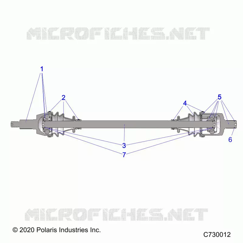 TRASMISSIONE, FRONT HALF SHAFT