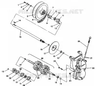 TRASMISSIONE ASSEMBLY CLASSIC E942865 and  CLASSIC TOURING E942875 (49274027400020)
