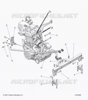 MOTORE, MOUNTING & LONG BLOCK