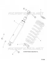 SUSPENSION, SHOCK ANTERIORE MOUNTING