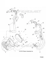 DRIVE TRAIN, COPERCHIO FRIZIONE AND DUCTING