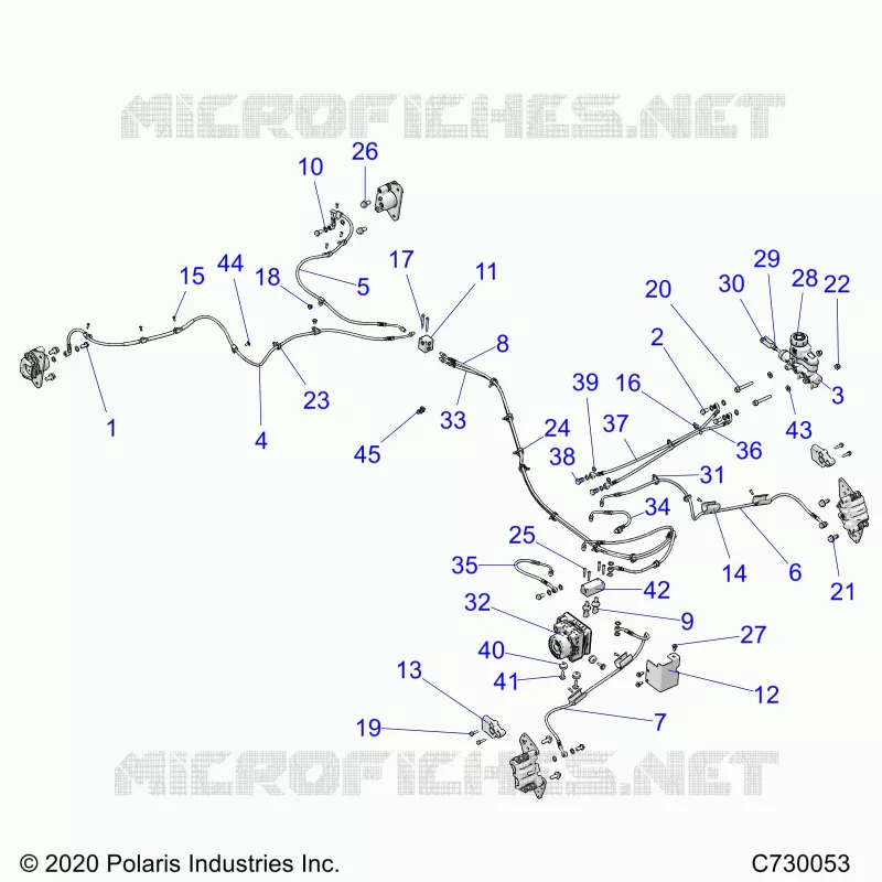 BRAKES, BRAKE LINES AND CILINDRO PRINCIPALE