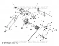 SUSPENSION, POSTERIORE COPPIA ARM, U.S.