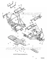 CHASSIS, TELAIO PRINCIPALE AND SKID PLATES