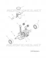 ENGINE, PISTON AND ALBERO MOTORE