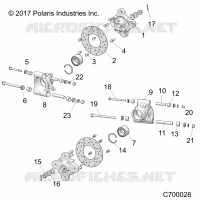SUSPENSION, PORTAPACCHI POSTERIORE