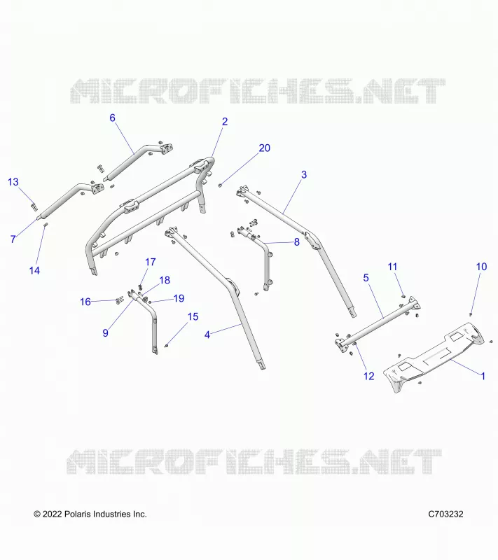 CHASSIS, CAB TELAIO