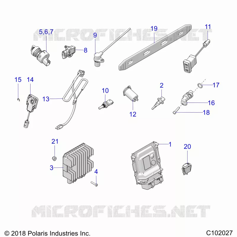 INTERRUTTORI, SENSORS, ECU AND CONTROL MODULES