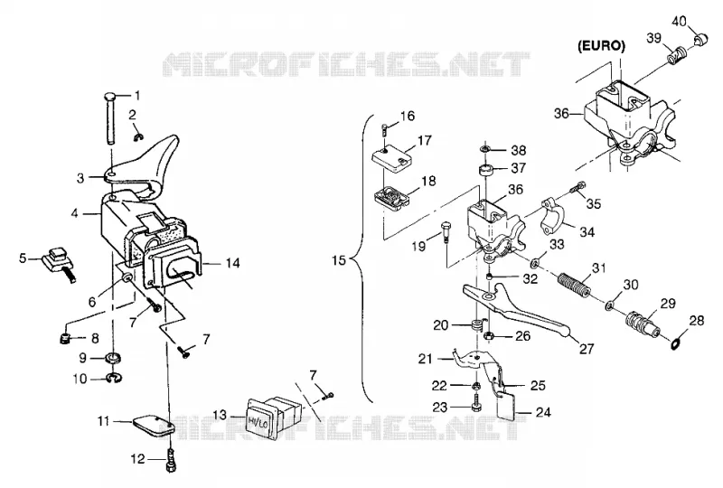 CONTROLLI 700 XCR 0985678(A) and EUROPEAN 700 XCR E985678 (4943114311B001)