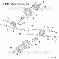SUSPENSION, PORTAPACCHI POSTERIORE