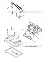 ENGINE, THROTTLE BODY AND VALVOLA COPERTURA